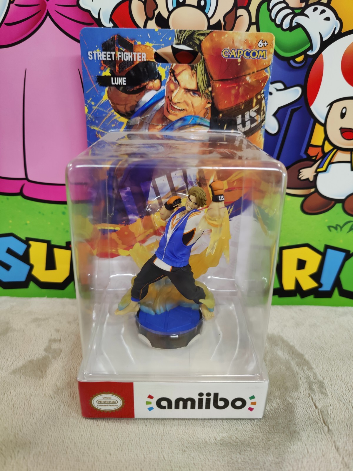 Nintendo amiibo STREET FIGHTER 6 Series Luke Figure