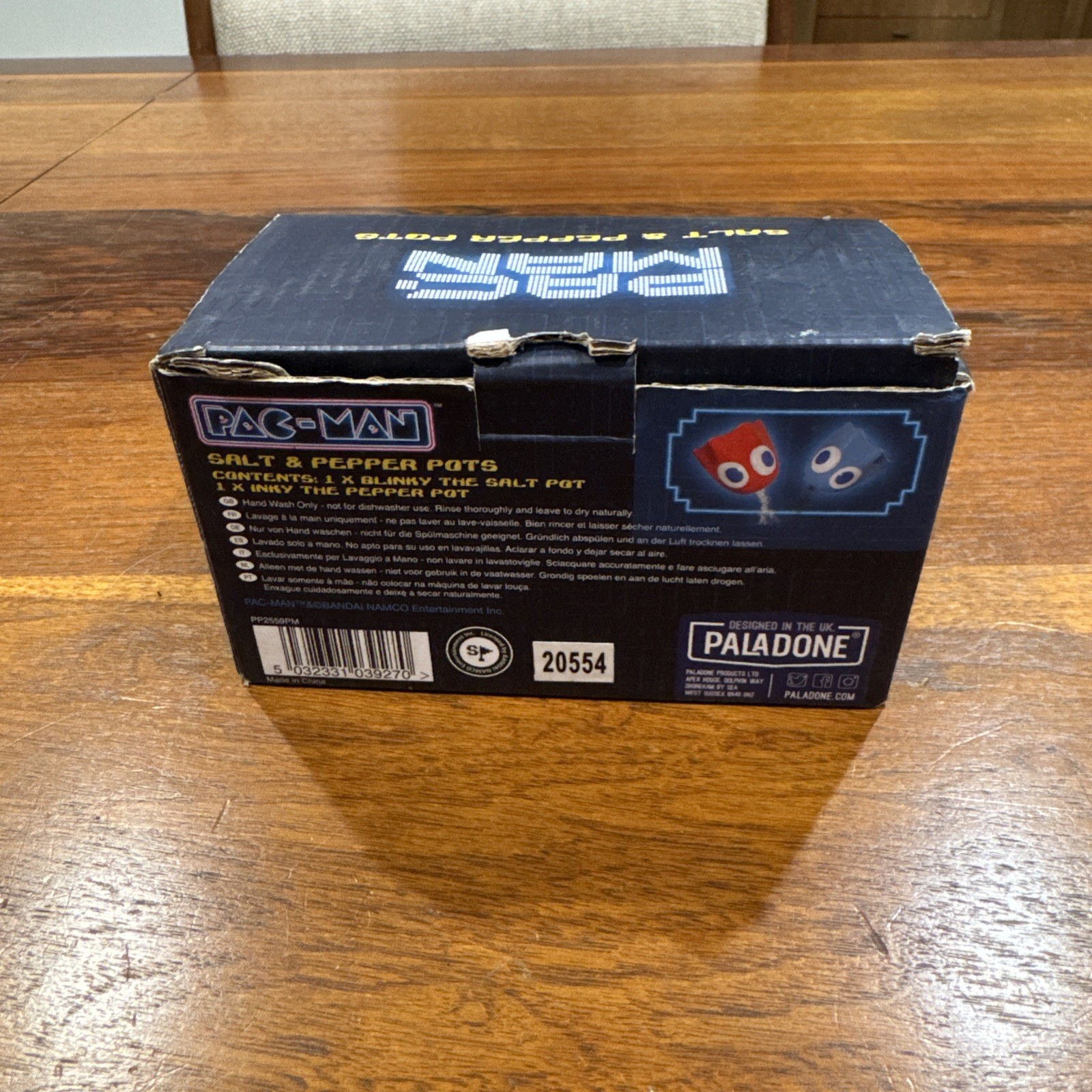 RARE Pac-Man Ghosts Salt & Pepper Pots Namco Bandai Paladone New