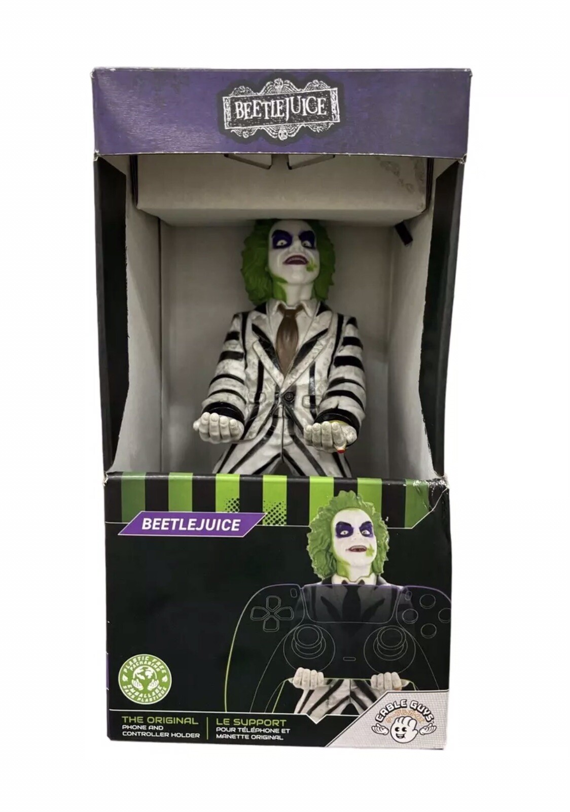 Beetlejuice PS3 PS4 PS5 XBOX NES TV Controller Stand Mobile Smart Phone Holder