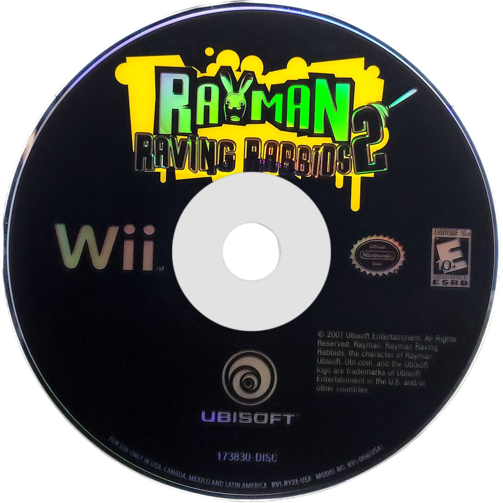 Rayman Raving Rabbids 2 – Nintendo Wii Tested 1Y Guarantee