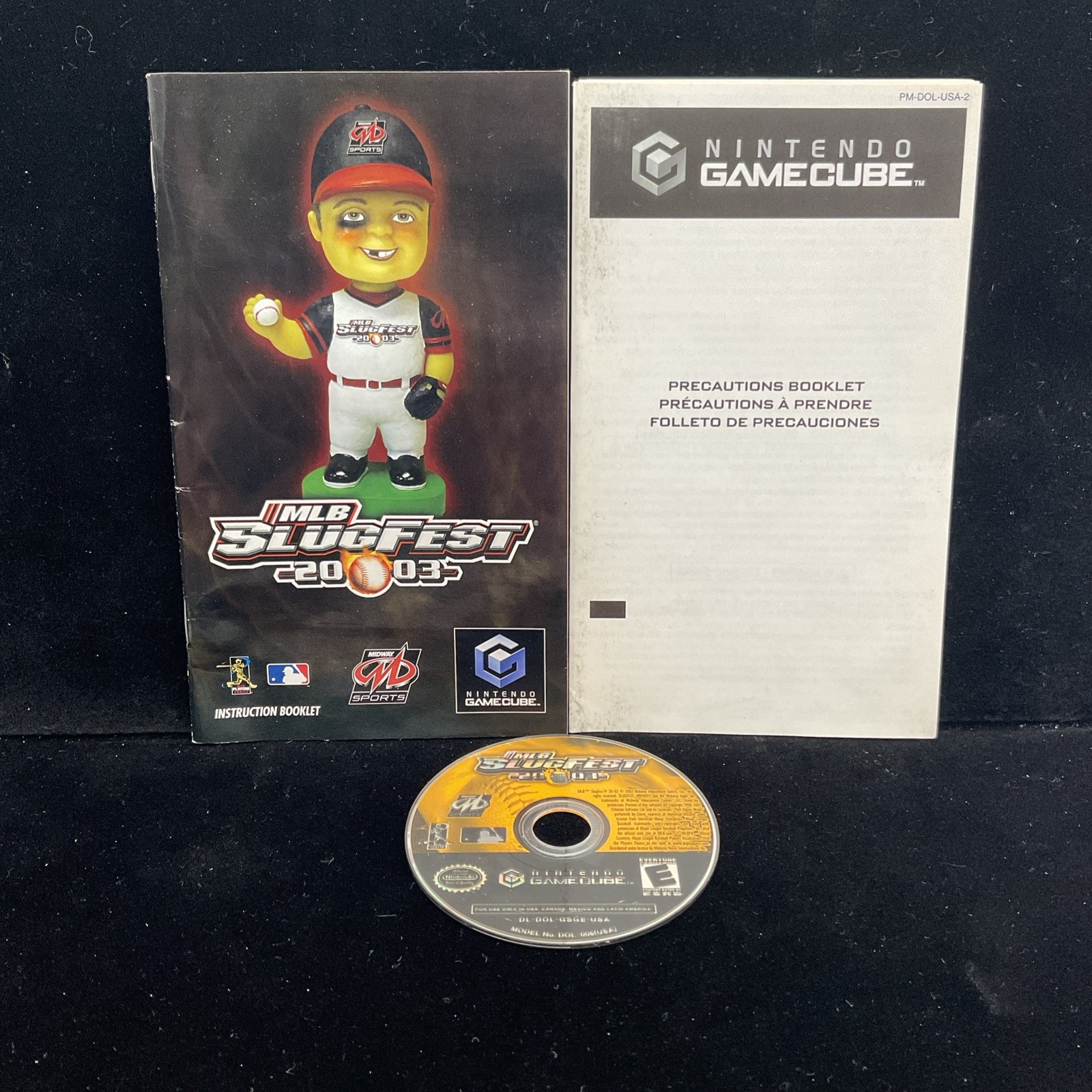 MLB SlugFest 20-03 (GameCube) Tested & CIB+ Clean 1 YR Warranty Refurbished