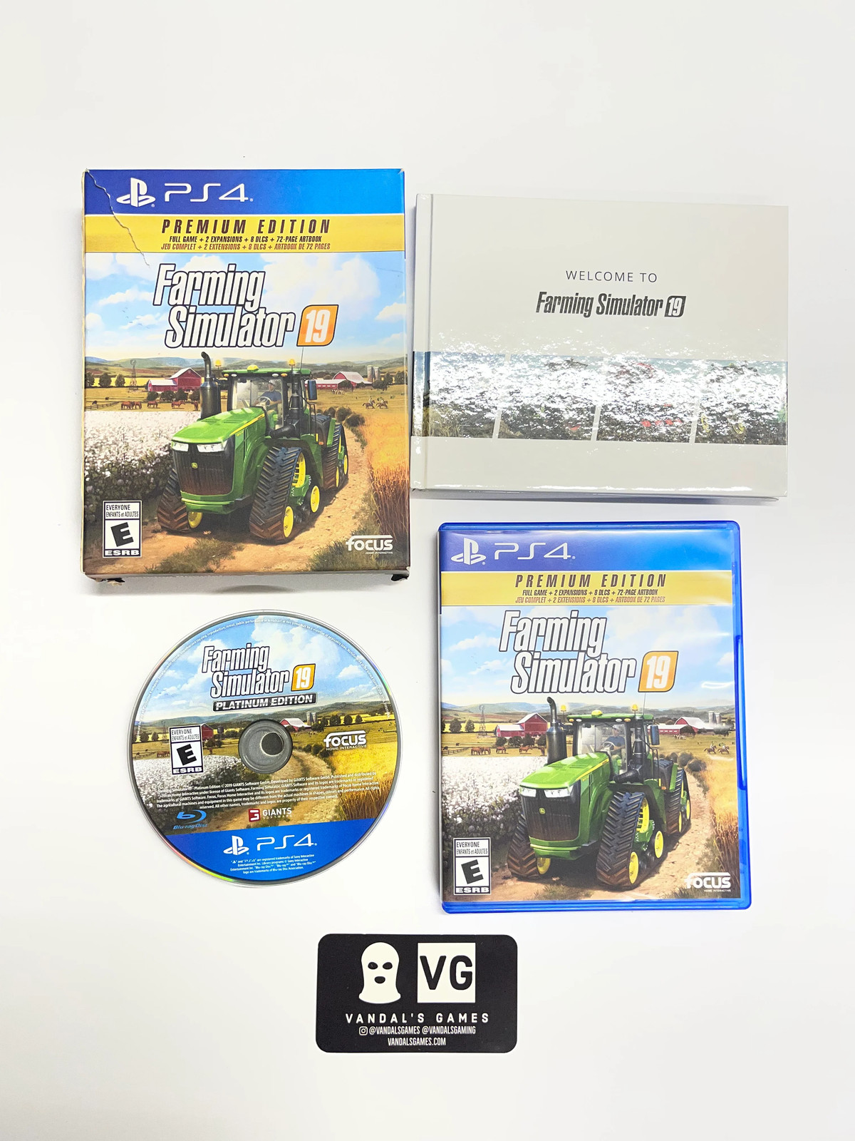PS4 – Farming Simulator 19 [Premium Edition Content NOT included] Complete #2947