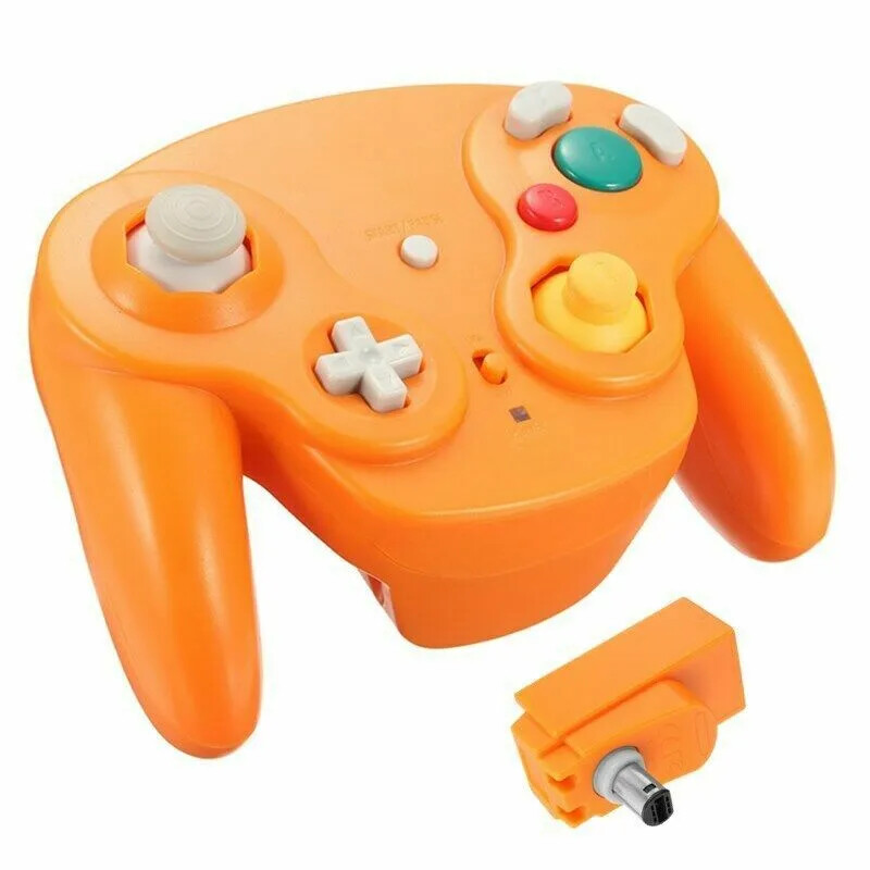 Wireless GameCube Controller + Adapter Wavebird for GameCube NGC GC Console