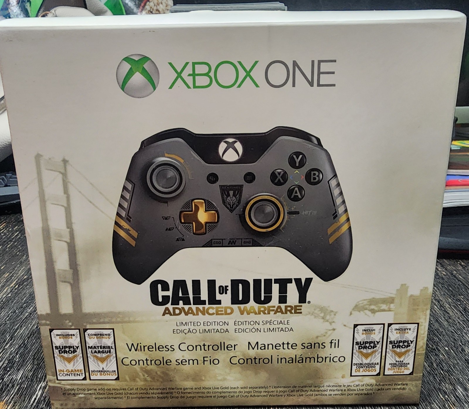 Microsoft Xbox One Limited Edition Call of Duty Advanced Warfare Controller 1537