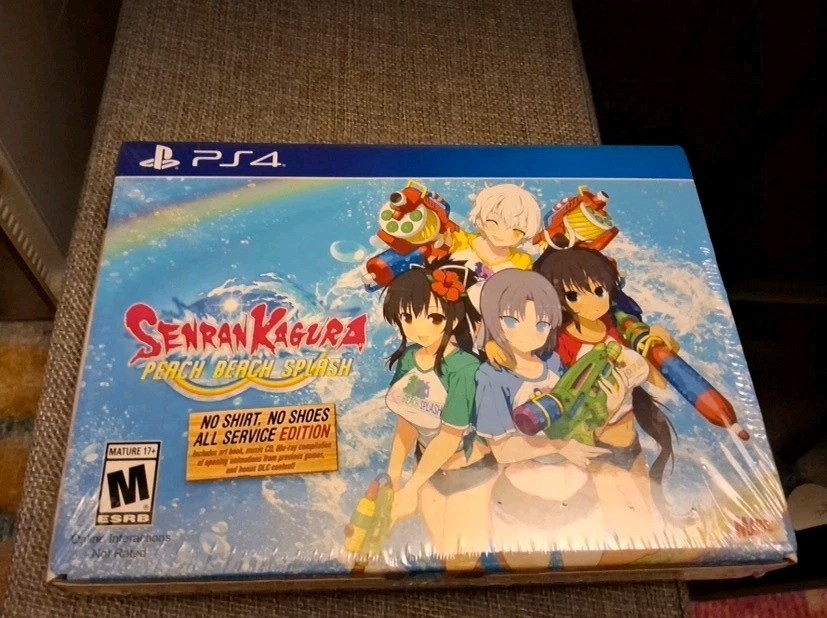 Senran Kagura Peach Beach Splash No Shirt No Shoes Edition XSEED PS4