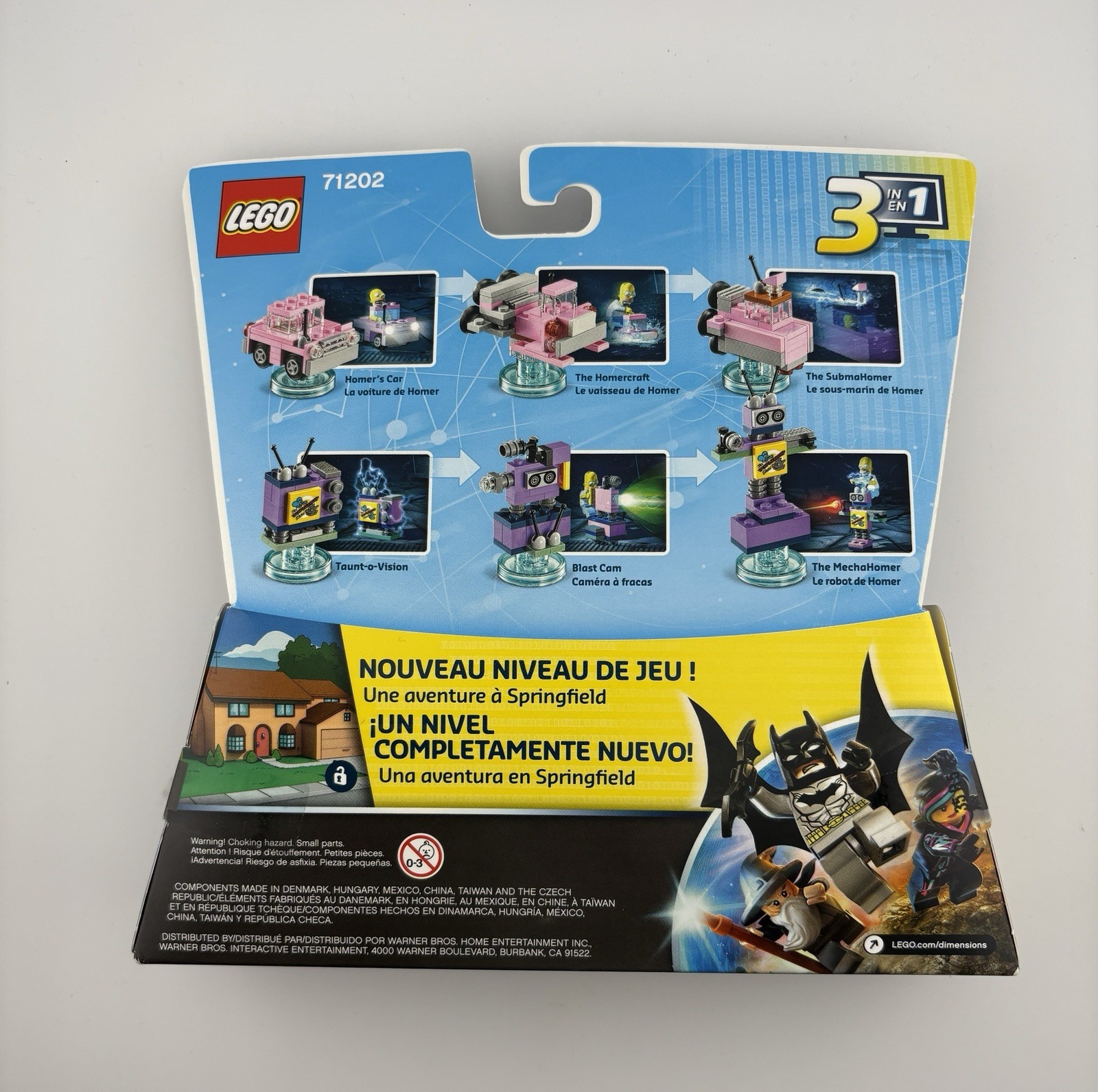 Lego Dimensions Goonies, Simpsons, Beetlejuice Factory Sealed