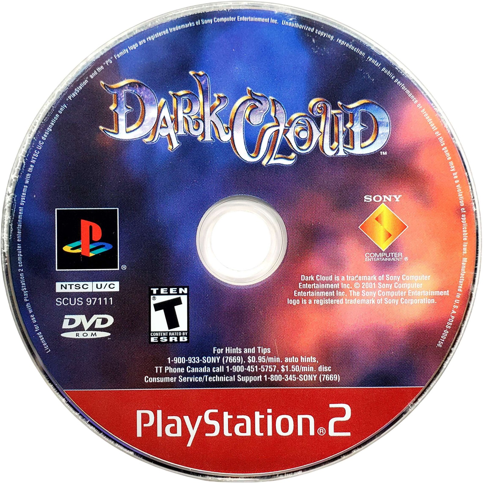 Dark Cloud Greatest Hits – Sony Playstation 2 Pristine Tested Authentic