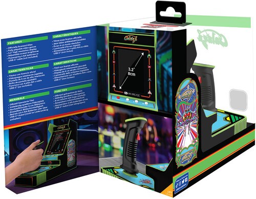 My Arcade DGUNL-7000 Joystick Player Galaga/Galaxian Portable Retro Arcade (2 GA