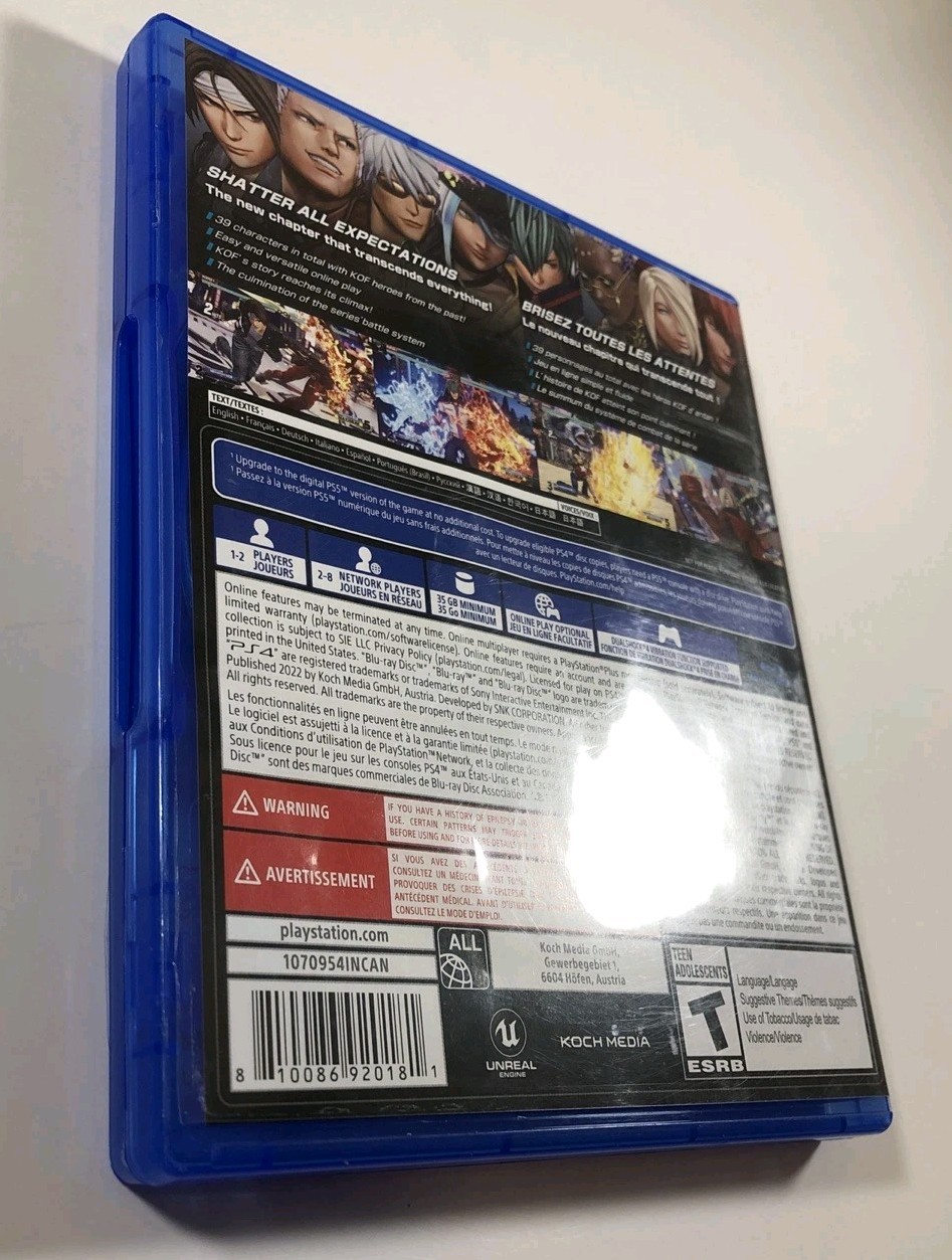 The King of Fighters XV (Sony PlayStation 4 / PS4) KoF 15 – Ships TODAY!!