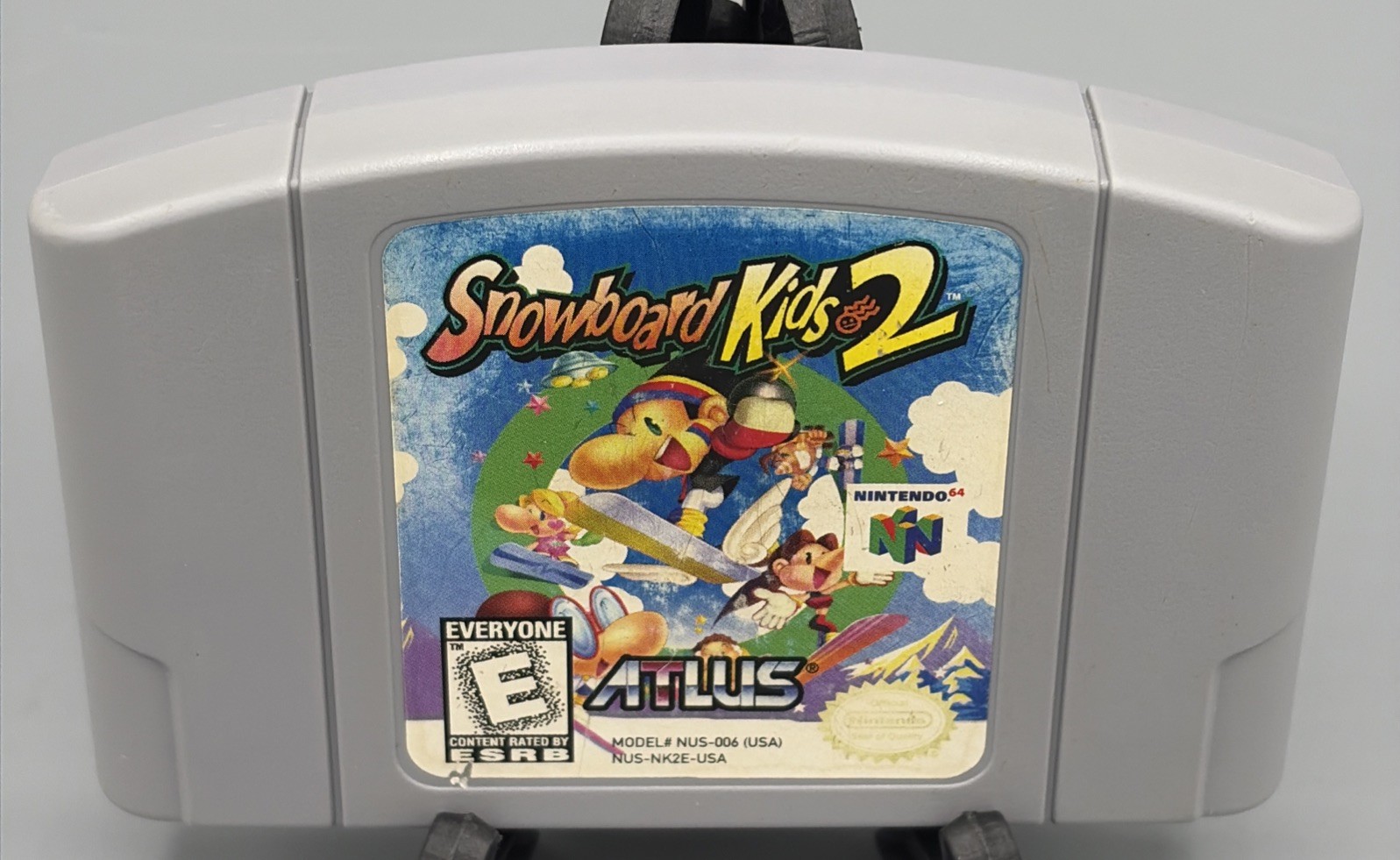 SNOWBOARD KIDS 2 NINTENDO 64 -N64 CLEANED & TESTED ✅ AUTHENTIC 💯 Free Ship🇺🇸