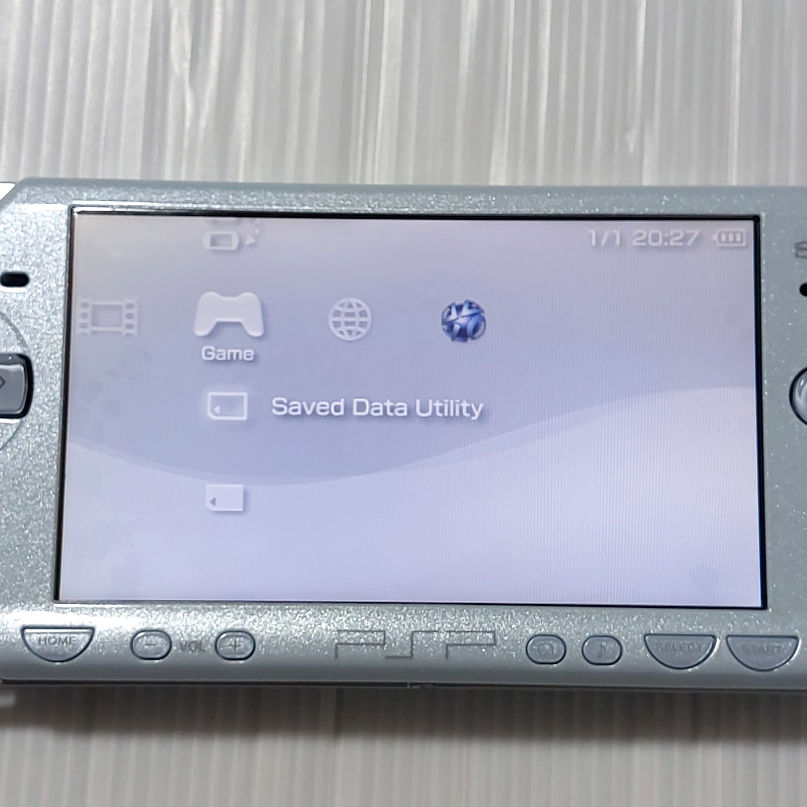 Sony PSP 2000 Felicia Blue Console with box 4GB Tested Import Japan