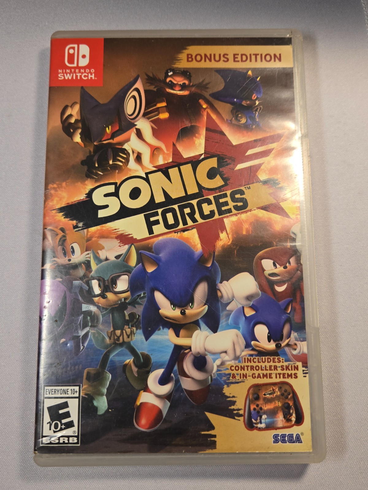 Sonic Forces (Nintendo Switch, 2017) BONUS EDITION