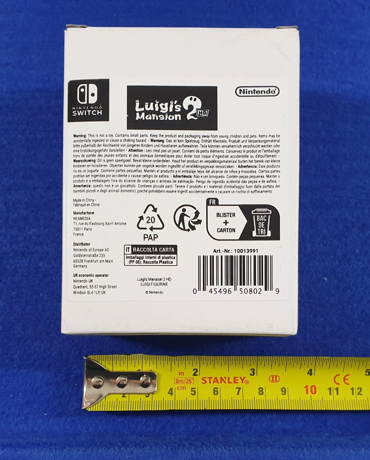 Luigi’s Mansion 2 Spooky Survival Kit Bundle NO GAME Diorama/Wobbly Figurine/Mug