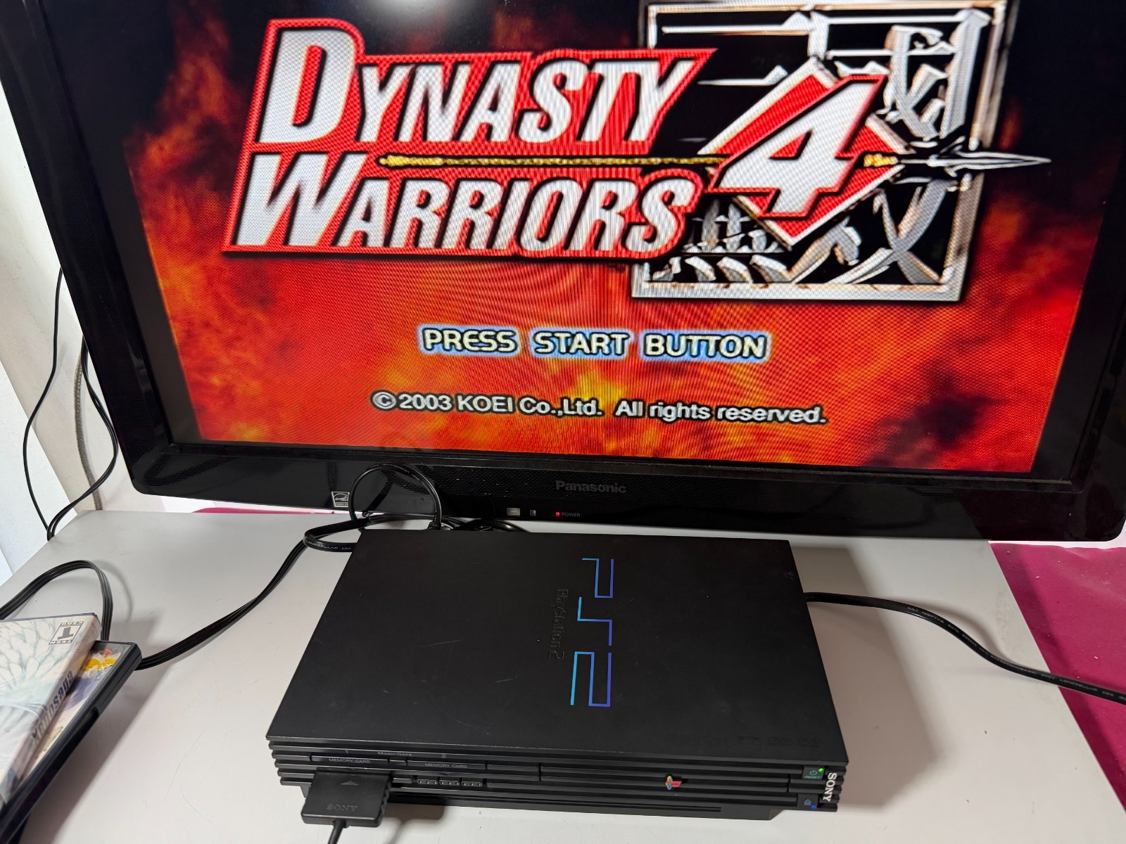 Dynasty Warriors 4 (Sony PlayStation 2, 2003) CIB Tested WORKING !!!!