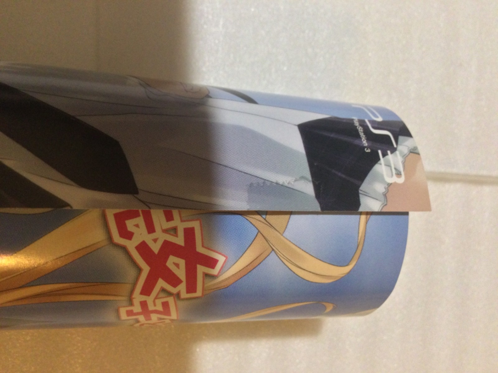 CHAOS ; HEAD NOAH 2-Sided Promo Poster Display PS3 PlayStation 3 2012 MAGES RARE