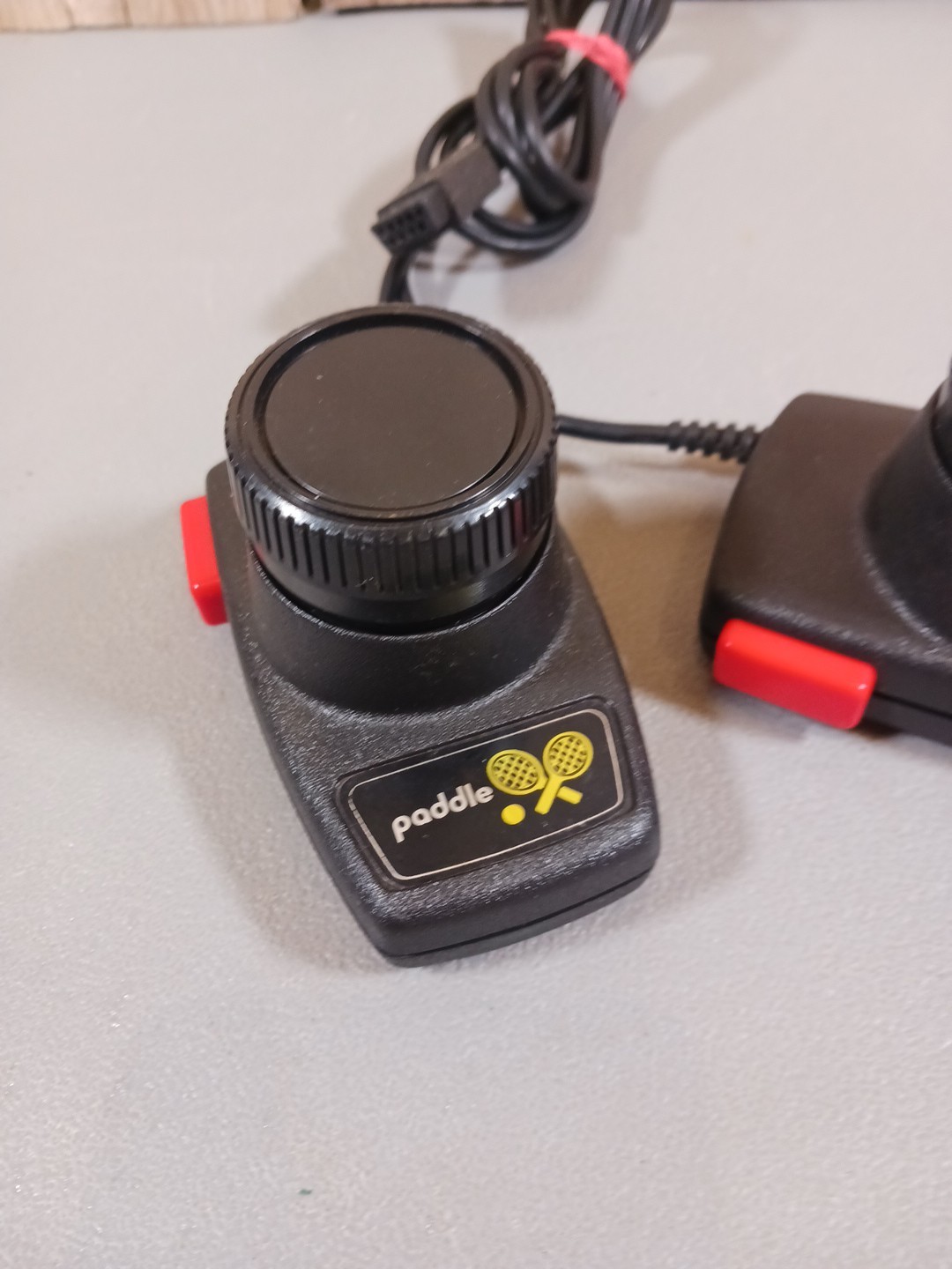 Original Atari Paddle Controllers Plus Spectravision Joystick Controller