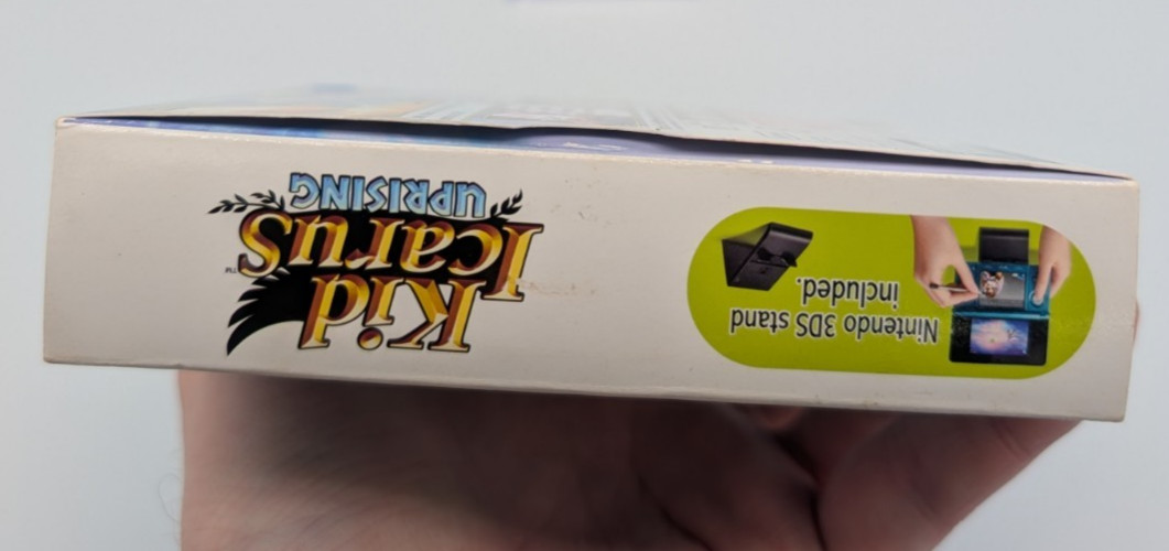 Kid Icarus: Uprising (Nintendo 3DS, 2012) – BIG BOX – CIB with cards and stand