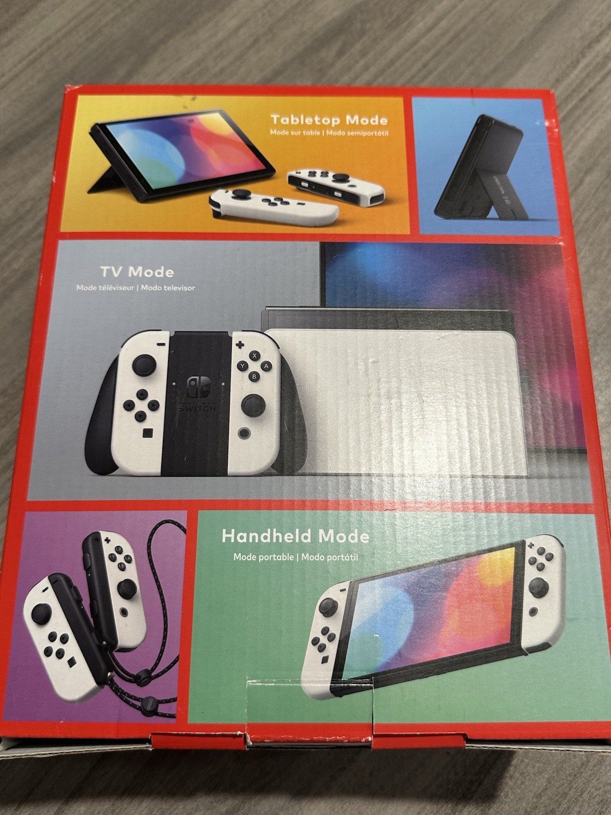 Nintendo Switch OLED Model HEG-001 Handheld Console – 64GB – White