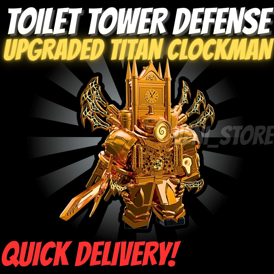 🔥UPGRADED TITAN CLOCKMAN🔥TOILET TOWER DEFENSE – TTD UNIT – ULTIMATE!⚡💸