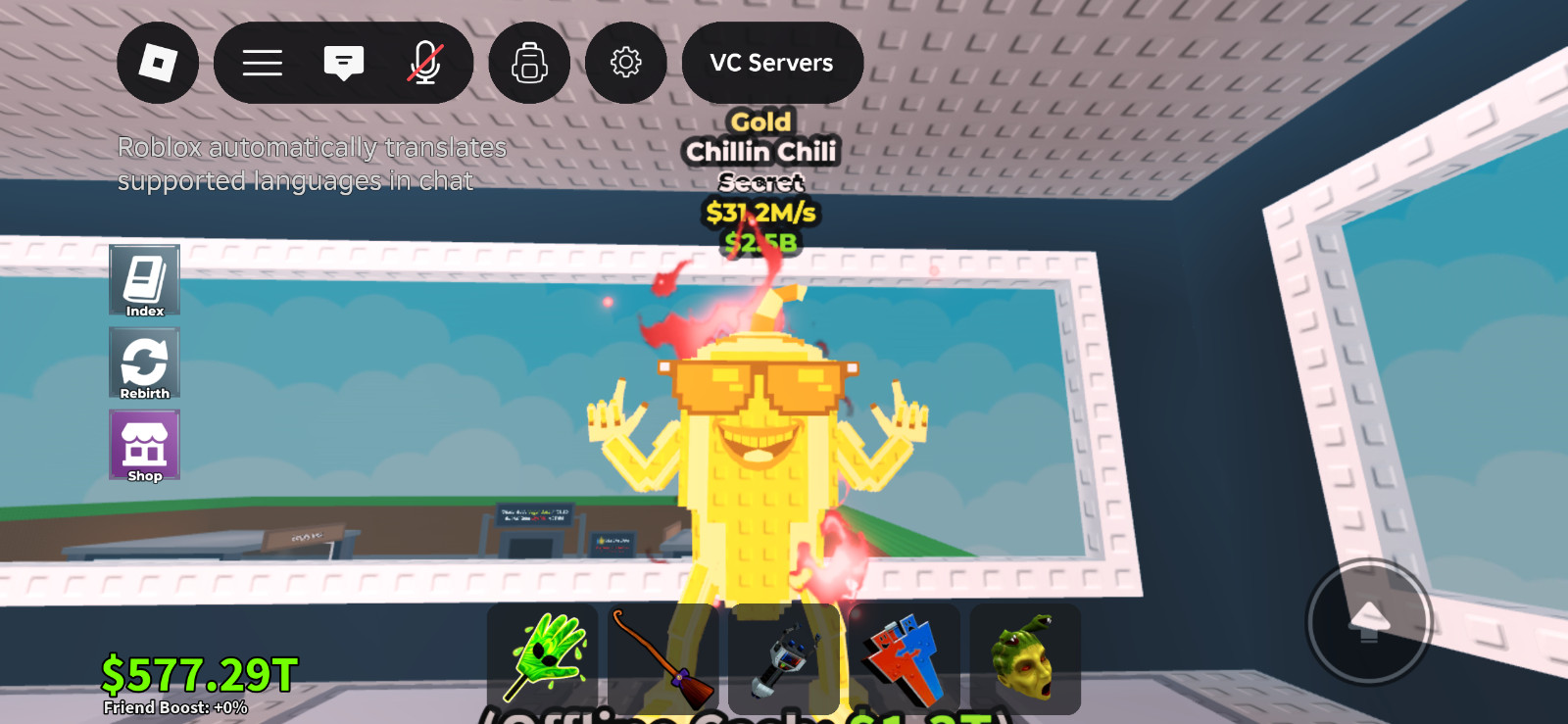 steal a brainrot secret 31.2m a sec chillin chilli Btw Apple Cash only
