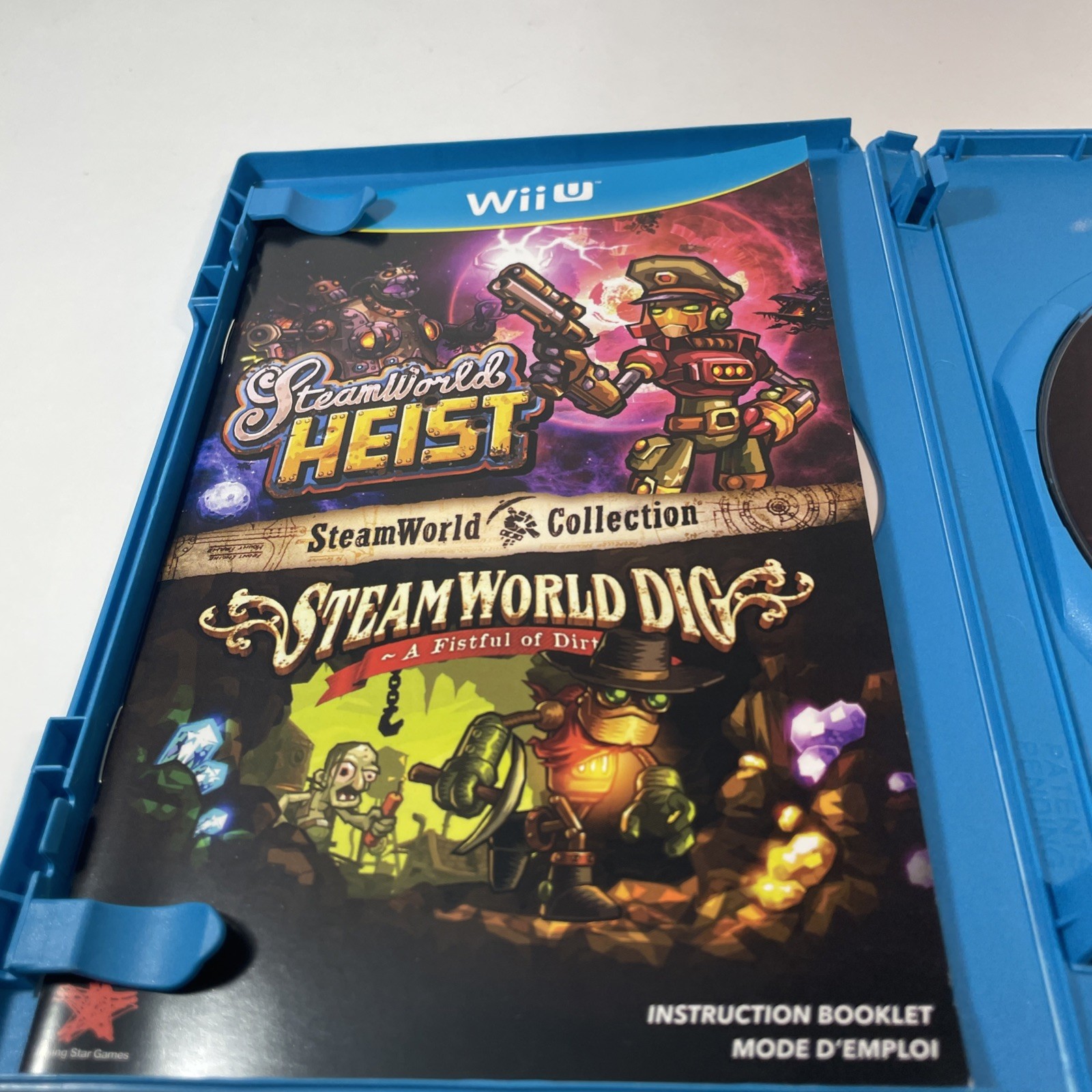 SteamWorld Collection (Nintendo Wii U 2016) CIB Complete Steam World Heist Dig