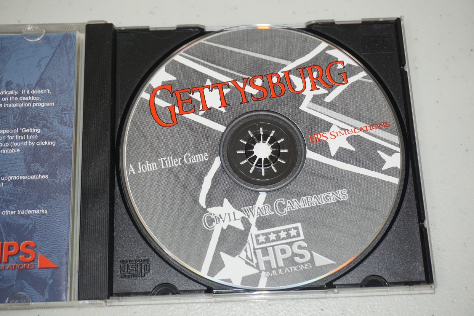 Civil War Campaigns Gettysburg XP PC Game 2004 John Tiller Strategy Wargame HPS