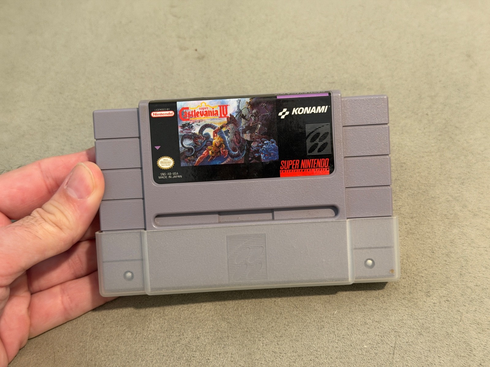Super Castlevania IV – SNES – Super Nintendo Entertainment System