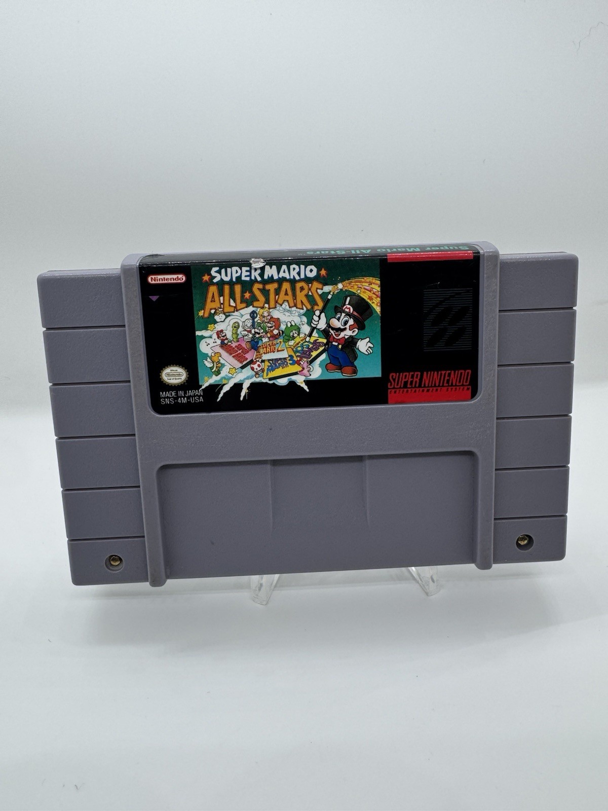 AUTHENTIC! Super Mario All Stars – GAME ONLY – SUPER NINTENDO SNES