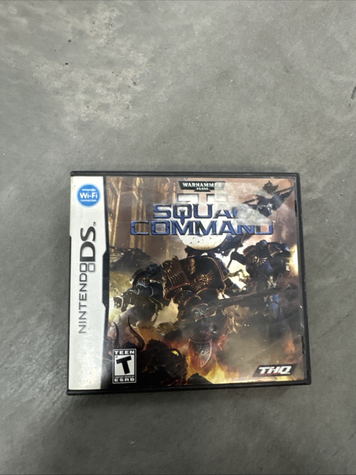 Warhammer 40K Squad Command Nintendo DS with manual