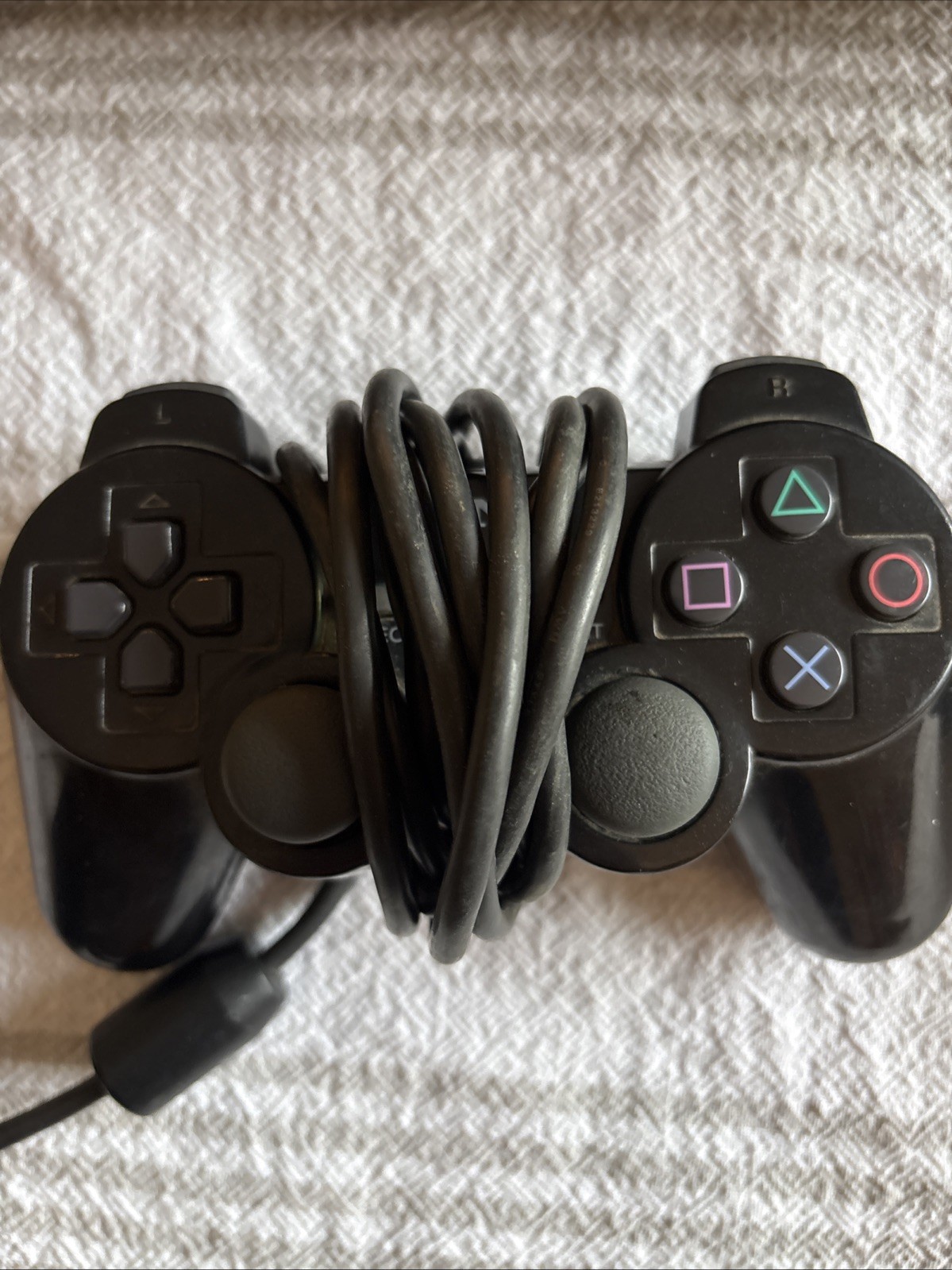 Sony PlayStation 2 PS2 Fat Console Bundle OEM Controller & 12 Games TESTED