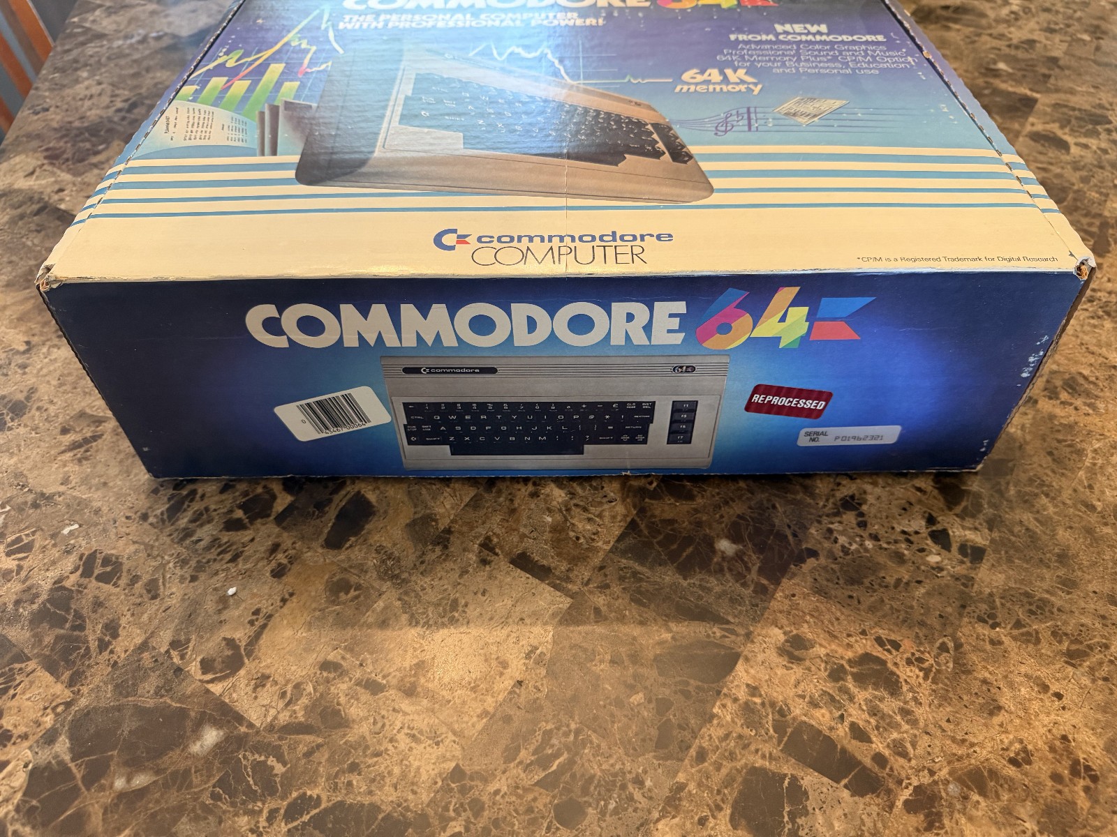 Commodore 64 Box *Box Only* – Excellent shape for its age