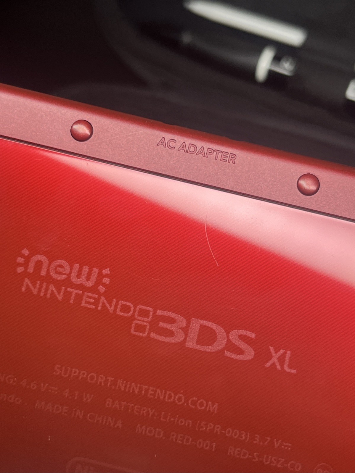 nintendo new 3ds xl console RED-001 Must See
