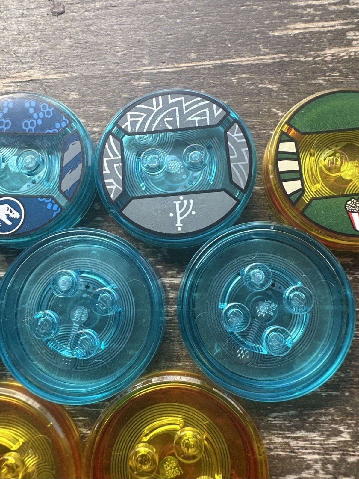 10 X Lego Dimensions Toy Tag Base Only Free Shipping Lot #6