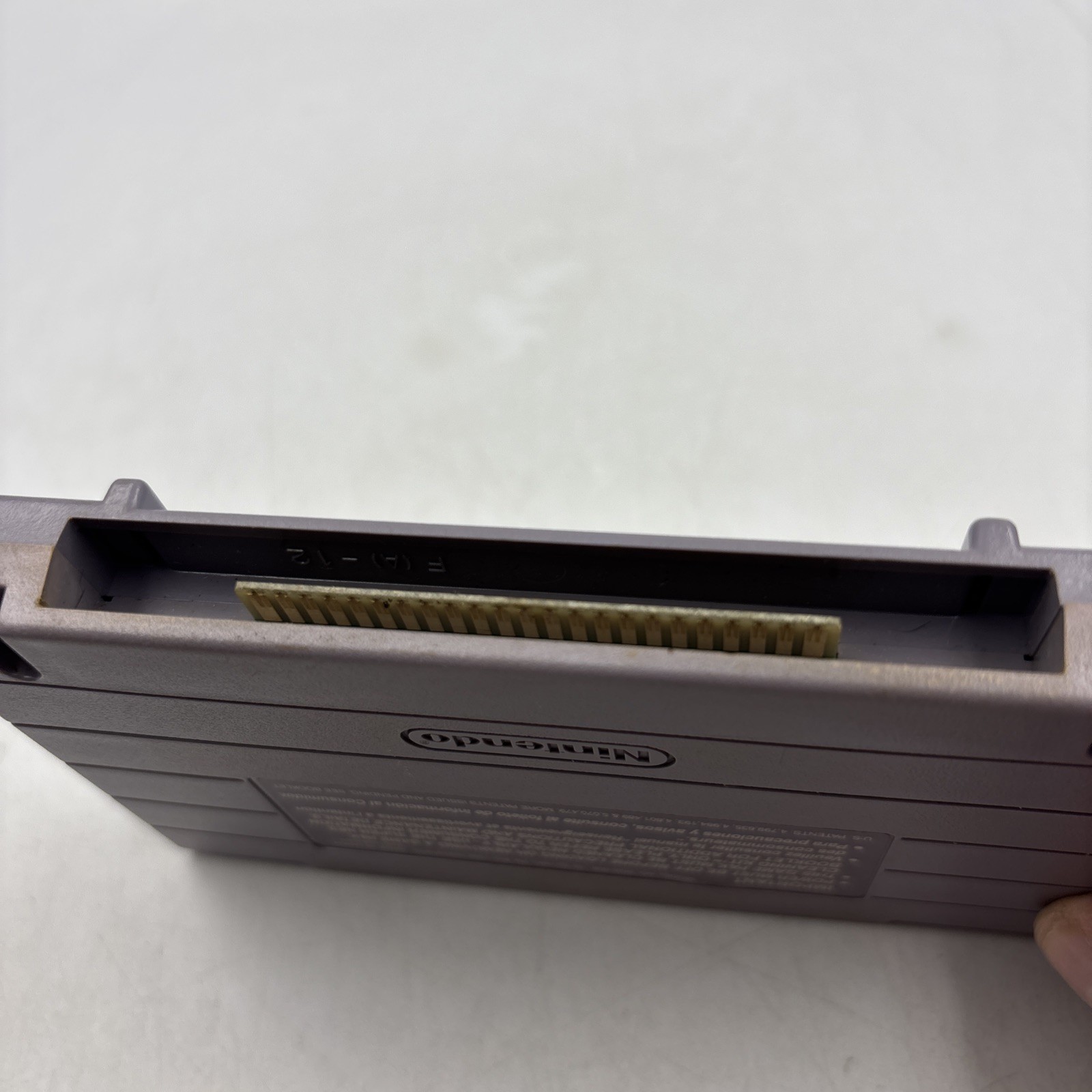 Dennis The Menace (Super Nintendo Entertainment System, 1993) Cartridge Cleaned