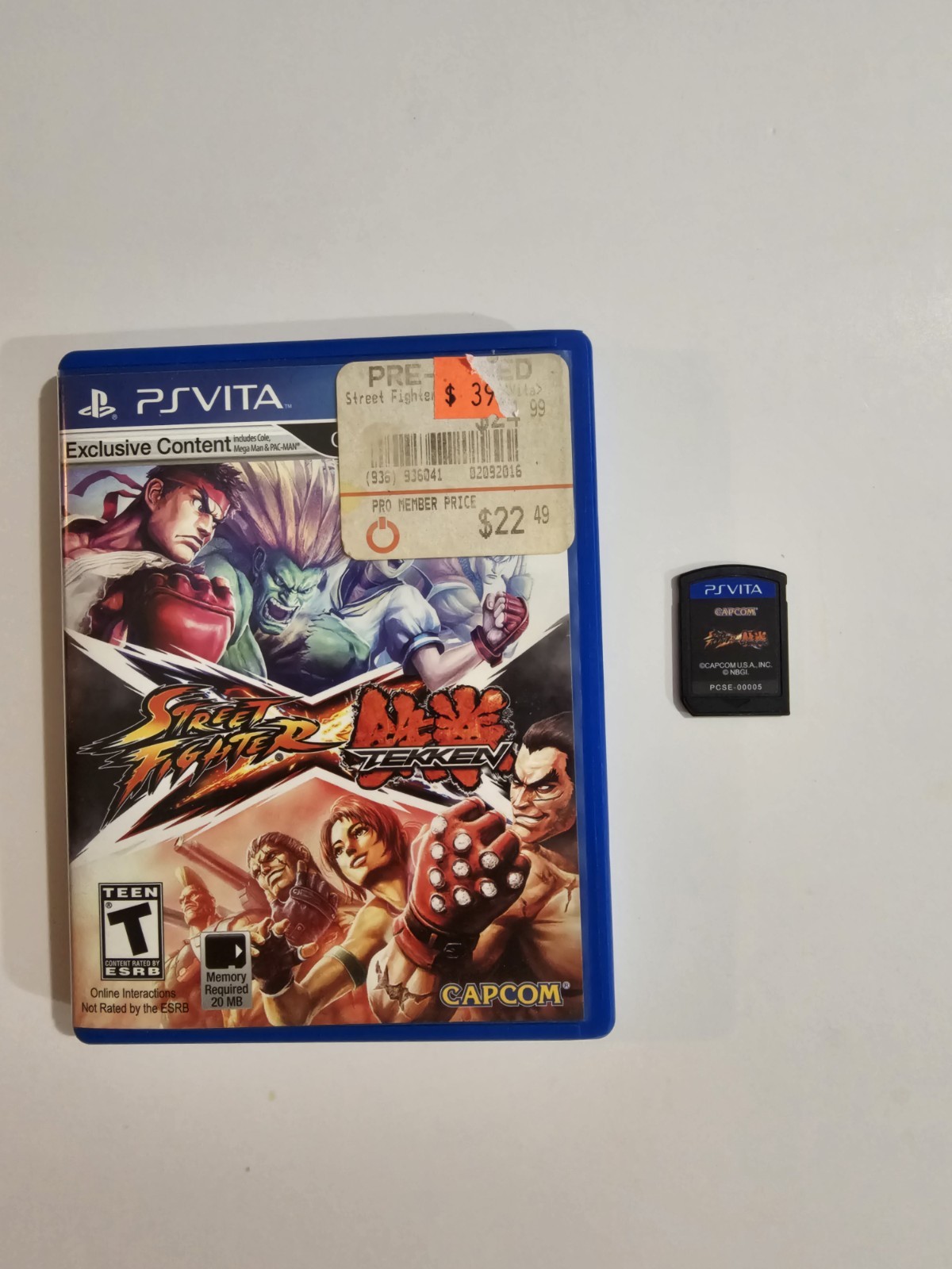 Street Fighter X Tekken (Sony PlayStation Vita, 2012)
