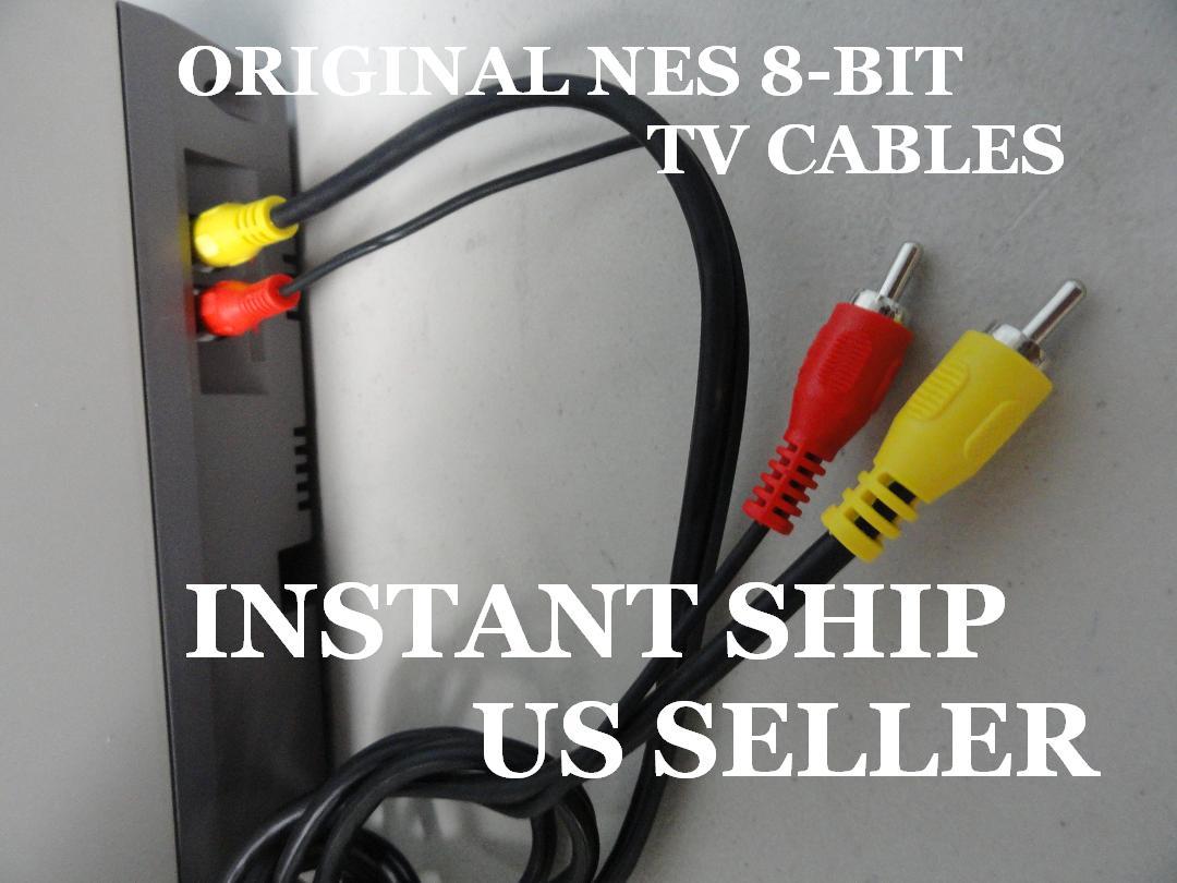 Nintendo NES System NES-001 TV Wire Video Game Cable RF Televison Connector Plug