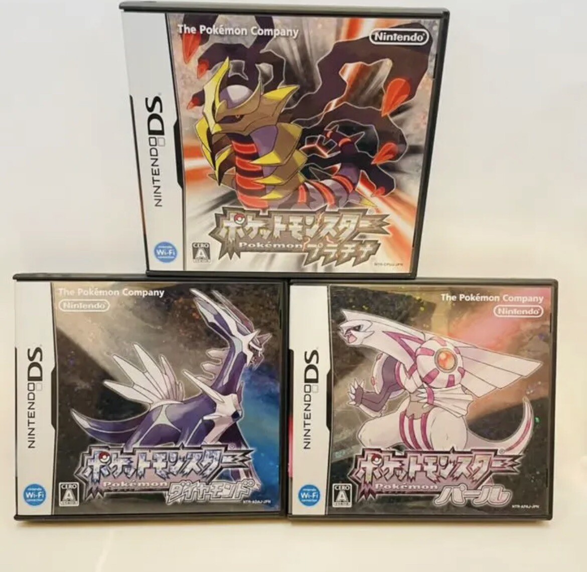 Pokemon Black 1 2 White 1 2 Gold Silver Platinum Diamond Pearl Nintendo DS Japan