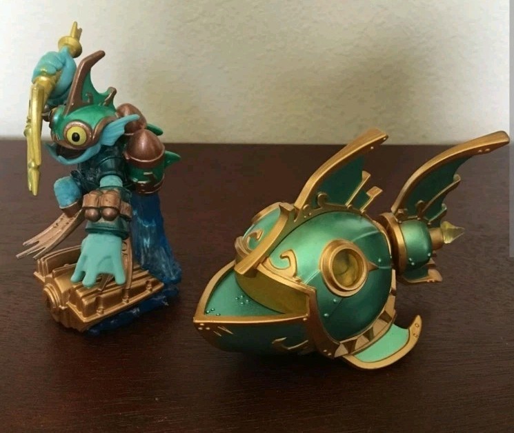 Skylanders SUPERCHARGERS Bundle GILL GRUNT & REEF RIPPER Switch Xbox One PS4 Wii