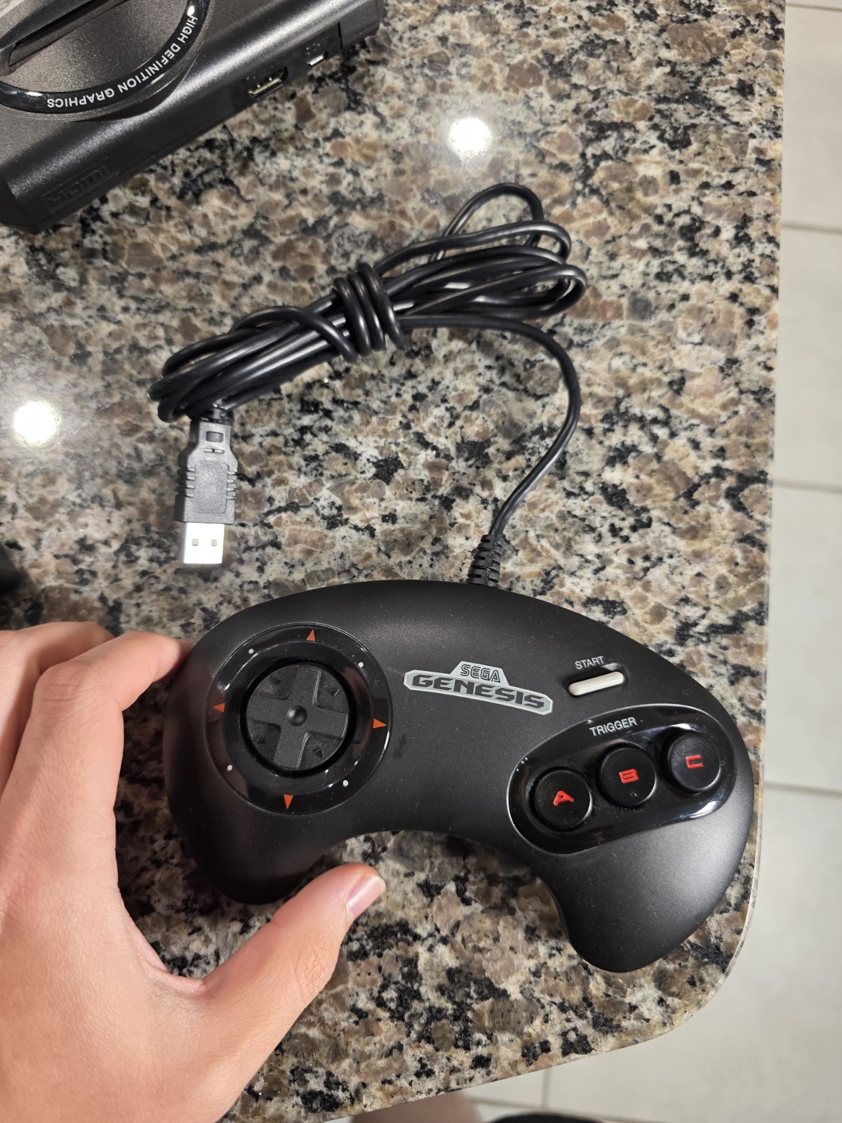 Sega Genesis Mini Classic Console 16 Bit MK-16000 W/ 2 Controllers/ HDMI