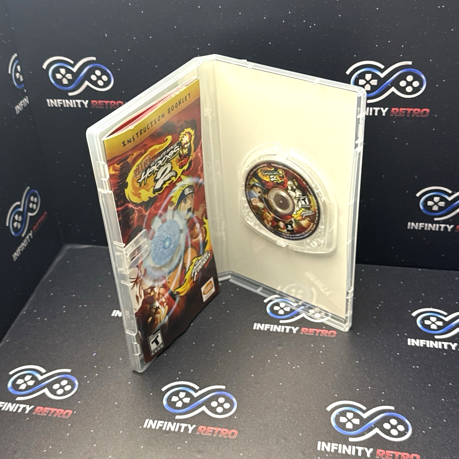 Naruto: Ultimate Ninja Heroes 2 Sony PlayStation Portable PSP CIB Refurbished