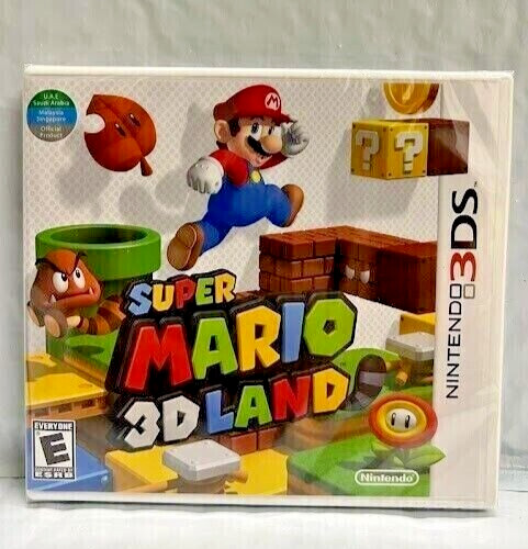 Super Mario 3D Land Nintendo 3DS Game (Platform 2011) Brand New Factory Sealed