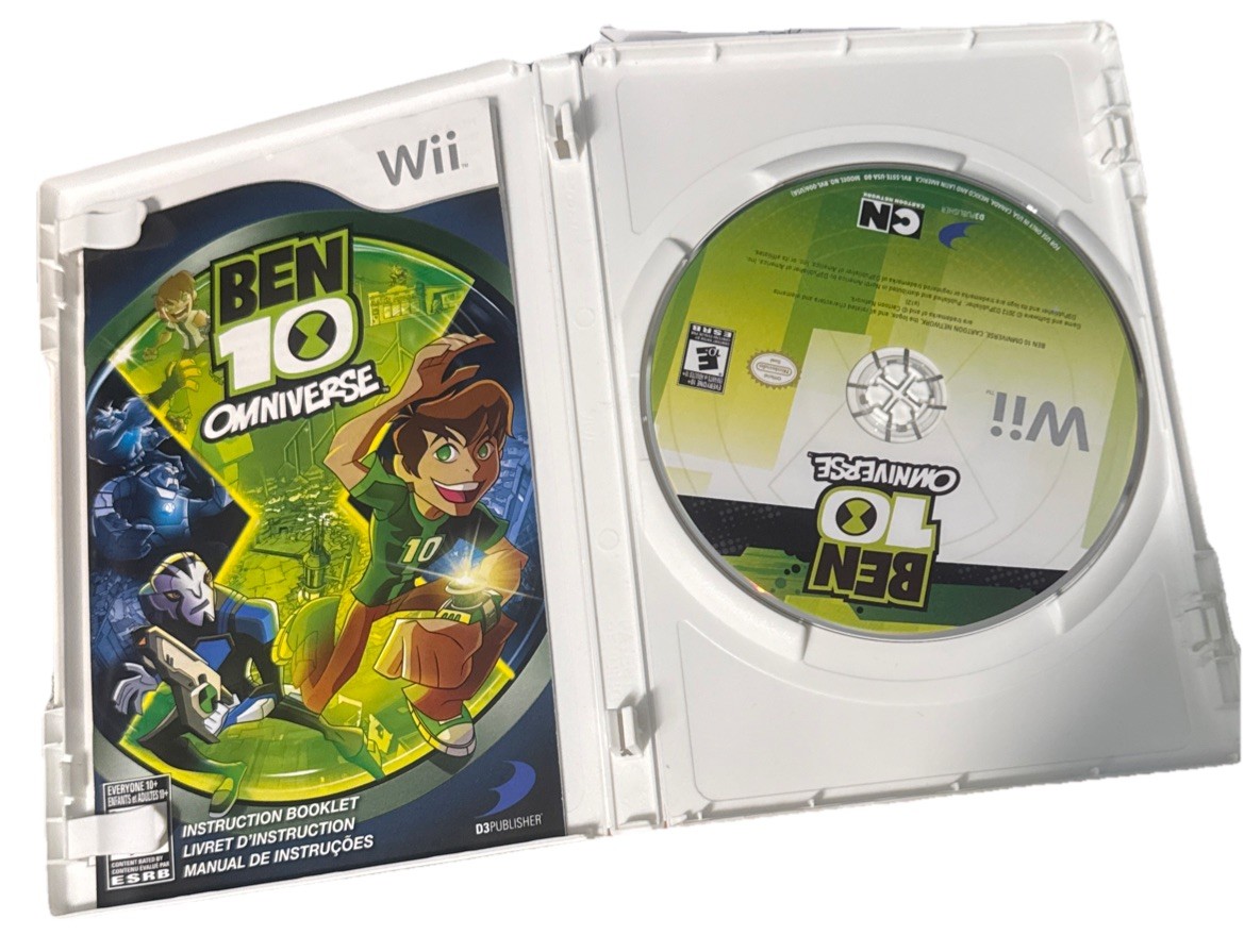 Ben 10: Omniverse – Nintendo Wii w/Instruction Booklet FREE SHIPPING!!