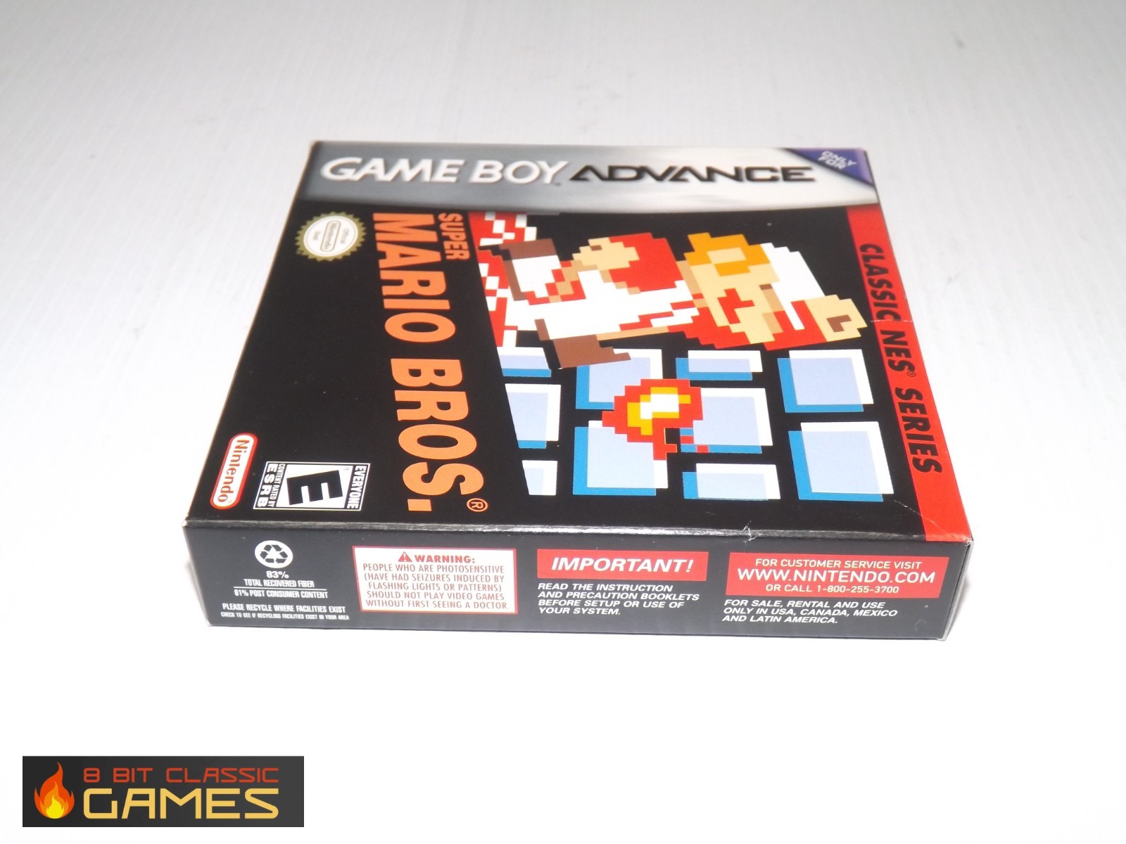 Super Mario Bros Classic NES Series – COMPLETE BOX – NINTENDO Gameboy – 77a