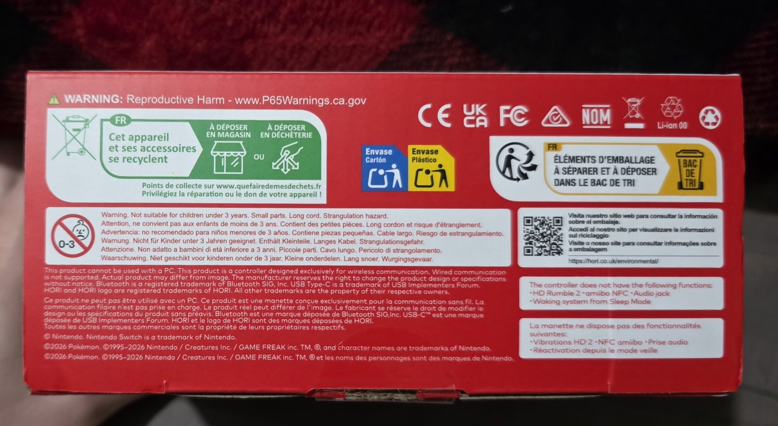 New 2026 HORI Wireless HORIPAD Turbo (Ditto Edition) for Nintendo Switch 2