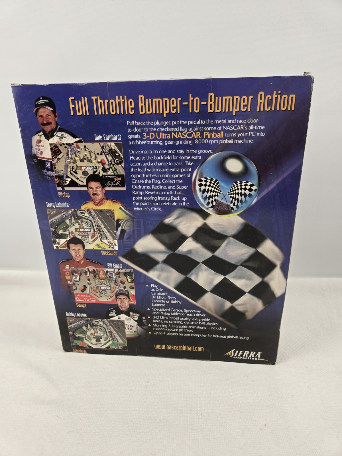 Vintage NASCAR Pinball Factory Sealed