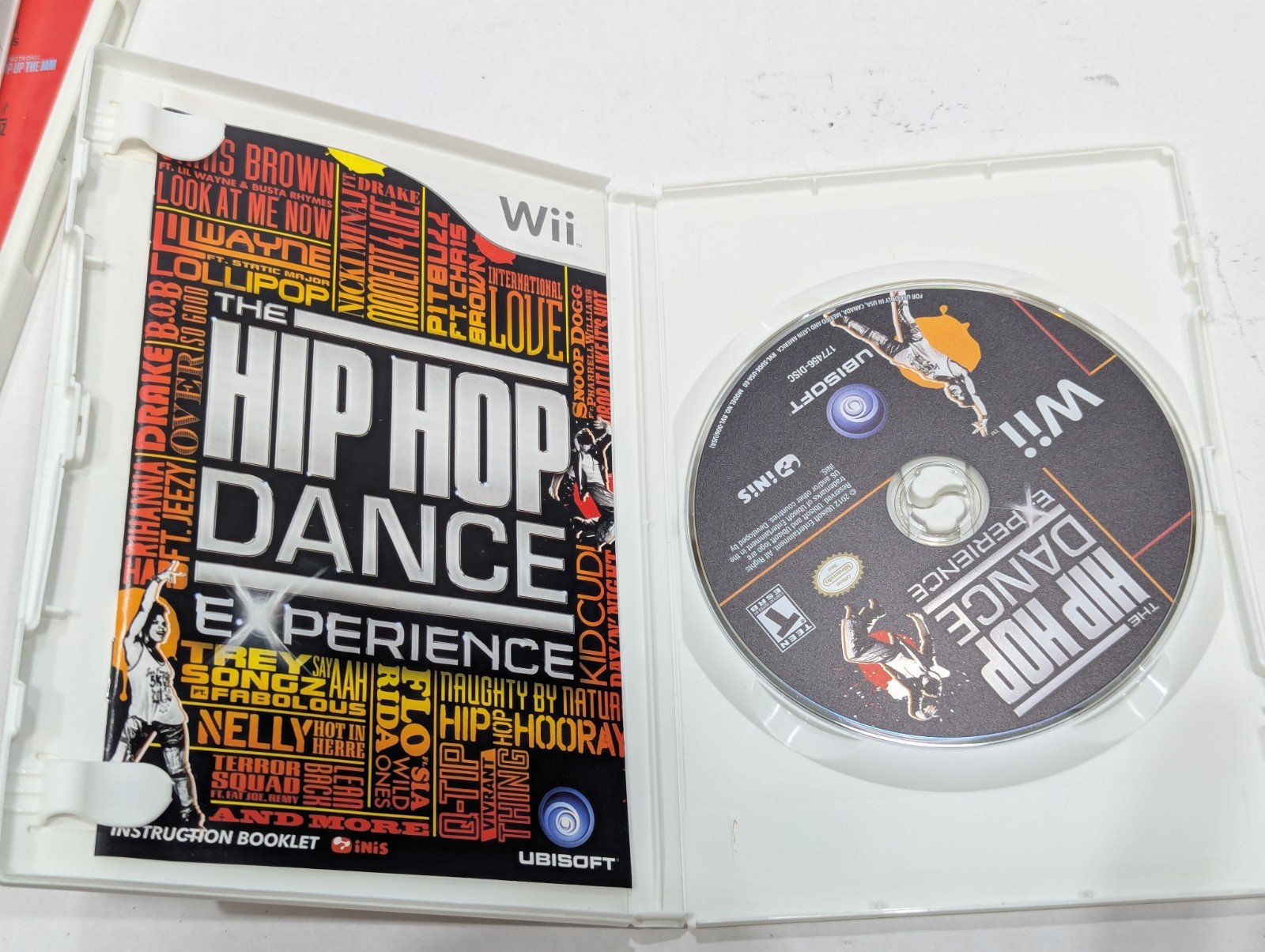 Lot of 6 Nintendo Wii Games Just Dance 1,2,3,4, 2014, Hip Hop Dance Experience