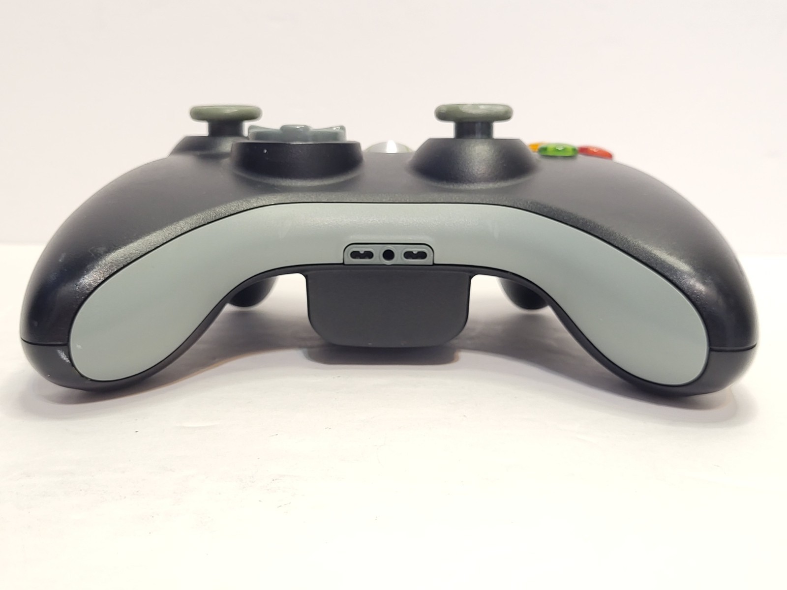 Microsoft Xbox 360 Official OEM Black & Grey Wireless Controller Genuine