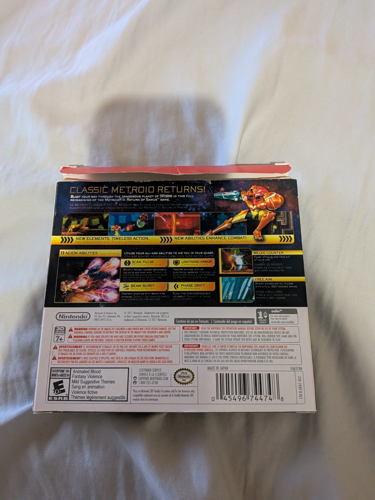 Metroid: Samus Returns Special Edition (Nintendo 3DS, 2017)
