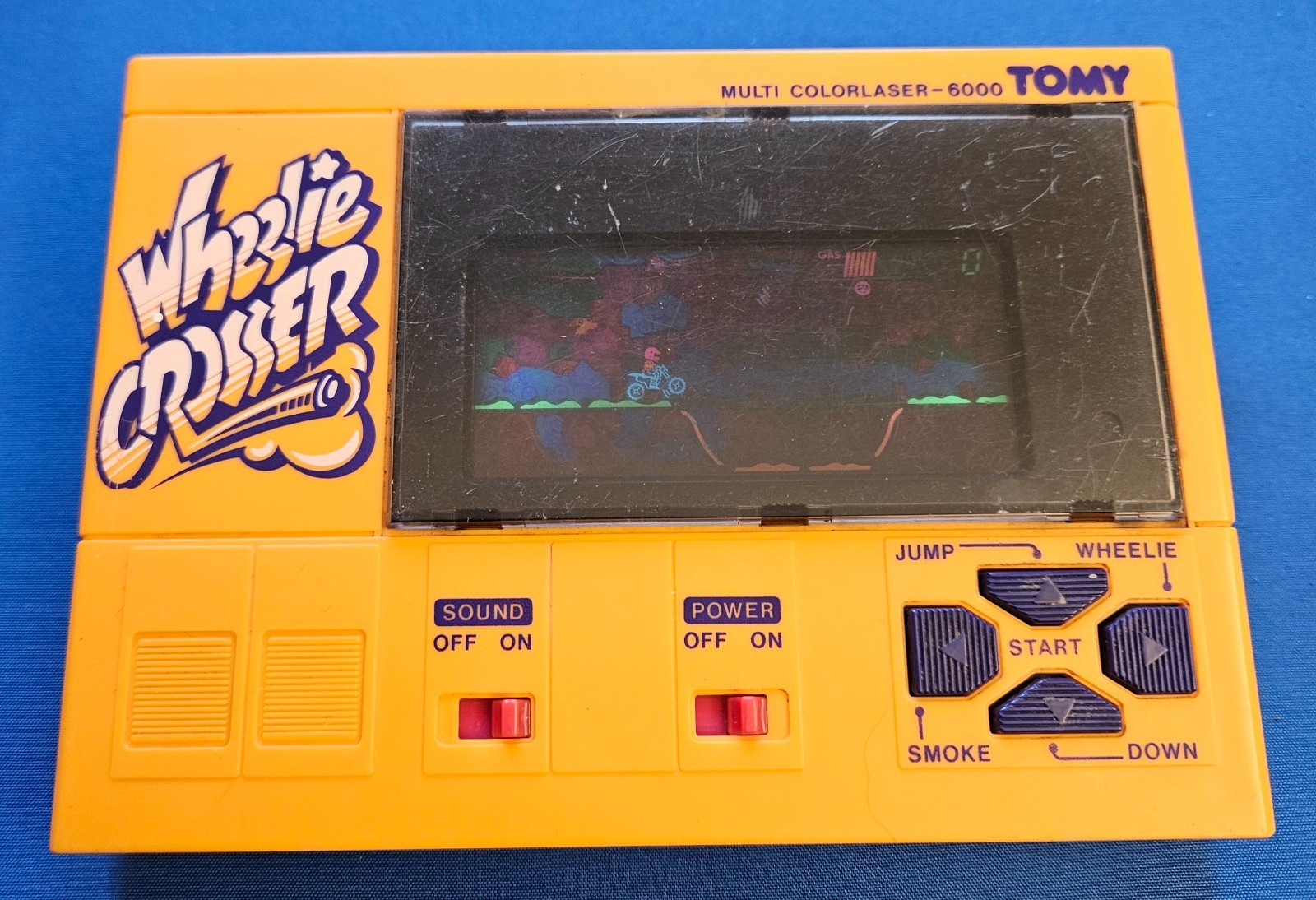 Tomy Wheelie Crosser mega colour handheld Game&watch lcd game