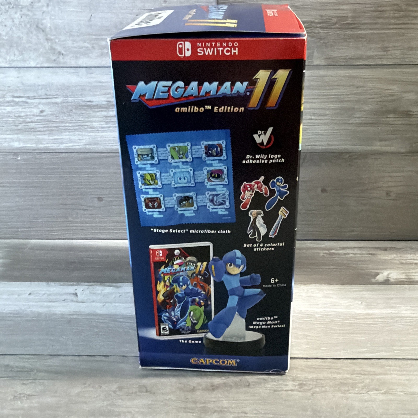 New Mega Man 11 Amiibo Edition Nintendo Switch Open Box 30th Anniversary